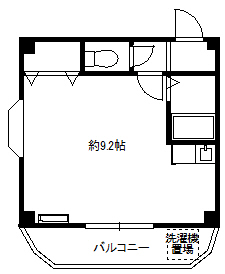 日東西中条ハイツ間取り図