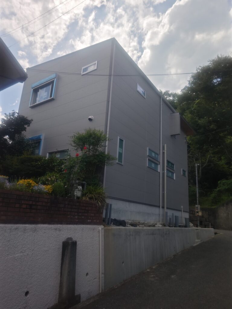 高槻市安岡寺町もうすぐ完成です