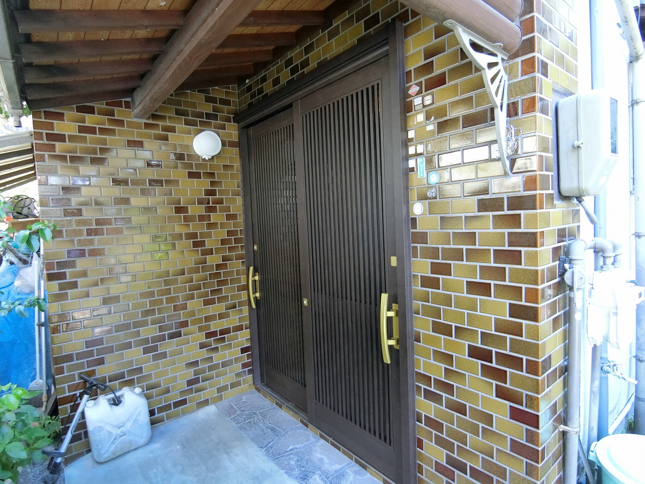 【茨木市】Ｉ様/浴室・玄関扉入替イメージ