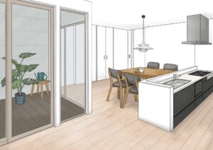 【SIMPLE NOTE】茨木市〈郡山2丁目〉2号地イメージ