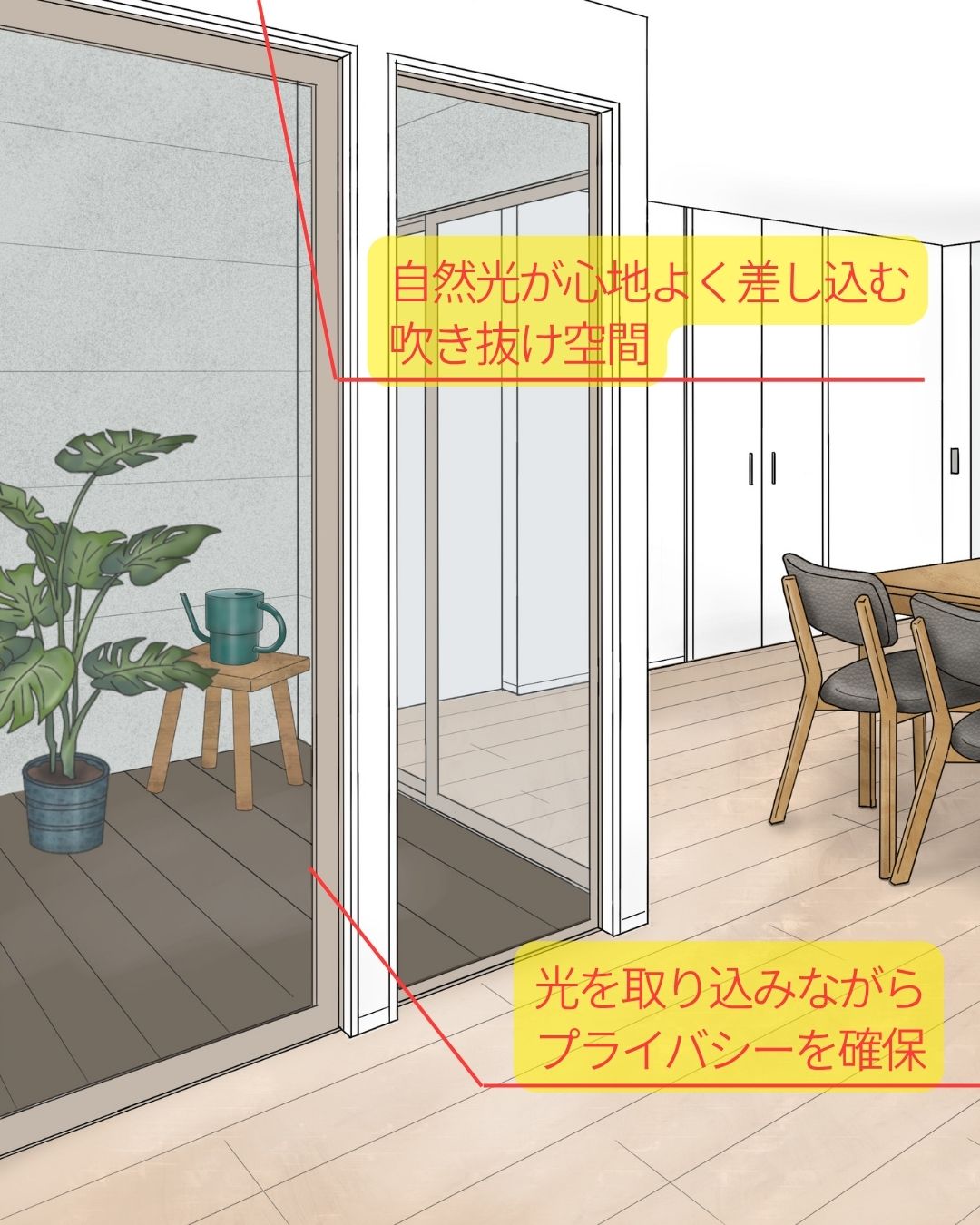 【SIMPLE NOTE】茨木市〈郡山2丁目〉2号地イメージ
