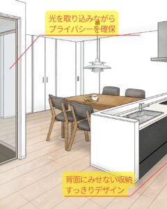 【SIMPLE NOTE】茨木市〈郡山2丁目〉2号地イメージ