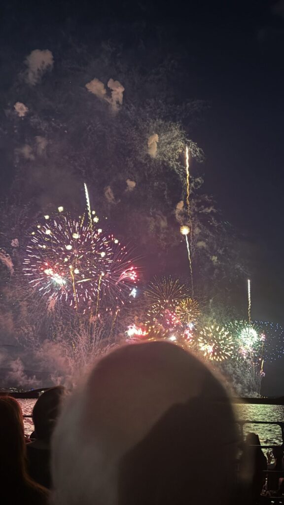 琵琶湖花火大会行ってきたー